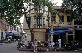 Hanoi es la unica ciudad que conserva el casco antiguo de los comerciantes