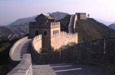 Vista de la gran muralla