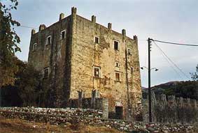 Una de las torres-fortaleza mejor conservadas de Halki