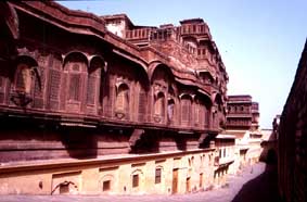El fuerte de Meherangarh es el mejor acondicionado para el turismo en todo Rajastan